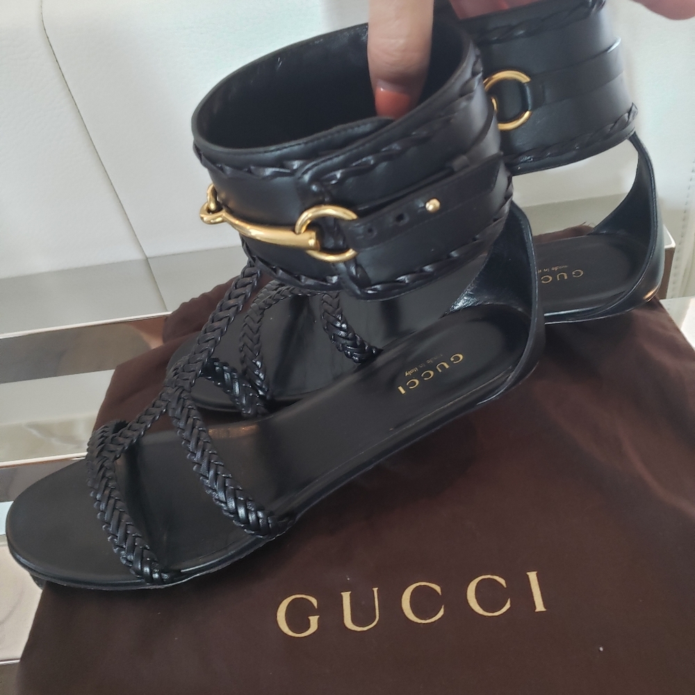 Gucci gladiator sandals